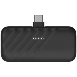 Powerbank mit klappbarem USB-C-Stecker und Schnellladefunktion 5.000 mAh Xtorm farbe schwarz zweite Vorderansicht