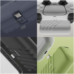Powerbank mit klappbarem USB-C-Stecker und Schnellladefunktion 5.000 mAh Xtorm farbe schwarz Lifestyle-Bild