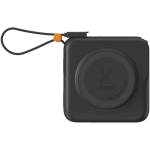 3-in-1-Reiseladegerät mit kabelloser Ladefunktion 10.000 mAh Xtorm farbe schwarz zweite Vorderansicht