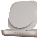 Magnetisches Qi2-Ladegerät für den Nachttisch mit USB-C-Kabel 15 W Zens farbe weiß Detailansicht 1