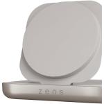 Magnetisches Qi2-Ladegerät für den Nachttisch mit USB-C-Kabel 15 W Zens farbe weiß dritte Ansicht