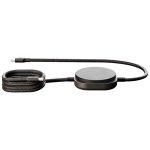 2-in-1-USB-C-Ladekabel mit kabellosem Ladepad Zens farbe schwarz zweite Rückansicht