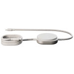 2-in-1-USB-C-Ladekabel mit kabellosem Ladepad Zens farbe weiß zweite Rückansicht