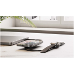 Kompaktes kabelloses Ladegerät mit USB-C und 15-W-Schnellladung Zens farbe schwarz Lifestyle-Bild 2
