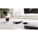 Magnetisches Tischladegerät mit USB-C und 15 W Leistung Zens farbe schwarz Lifestyle-Bild