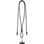 Ladekabel mit Trageband und 65-W-Schnellladefunktion farbe schwarz