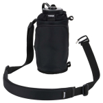 Verstellbarer Flaschenhalter mit Taschen und atmungsaktivem Boden 1 l Thule farbe schwarz