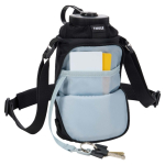 Verstellbarer Flaschenhalter mit Taschen und atmungsaktivem Boden 1 l Thule farbe schwarz dritte Ansicht