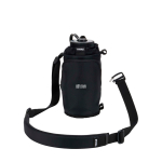 Verstellbarer Flaschenhalter mit Taschen und atmungsaktivem Boden 1 l Thule Ansicht mit Druckbereich