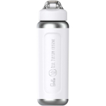 Doppelwandige Thermoflasche mit Vakuumisolierung 710 ml Stanley farbe weiß Druckansicht des Logos 2