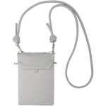 Wasserabweisender Organizer mit RFID-Schutz farbe hellgrau zweite Vorderansicht