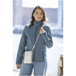 Wasserabweisender Organizer mit RFID-Schutz farbe hellgrau Lifestyle-Bild