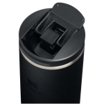 Doppelwandiger Thermobecher mit Fliptop-Deckel 350 ml Stanley farbe schwarz zweite Ansicht