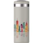 Doppelwandiger Thermobecher mit Fliptop-Deckel 350 ml Stanley farbe grau