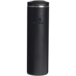 Doppelwandiger Thermobecher mit dichtem Klappdeckel 470 ml Stanley farbe schwarz
