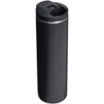Doppelwandiger Thermobecher mit dichtem Klappdeckel 470 ml Stanley farbe schwarz zweite Rückansicht