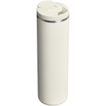 Doppelwandiger Thermobecher mit dichtem Klappdeckel 470 ml Stanley farbe beige zweite Rückansicht