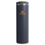 Doppelwandiger Thermobecher mit dichtem Klappdeckel 470 ml Stanley farbe blaugrau
