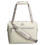 Kühltasche mit Netztasche für 20 Dosen Stanley farbe beige dritte Vorderansicht