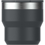 Stapelbarer Thermobecher mit doppelwandigem Edelstahl 295 ml Stanley farbe schwarz zweite Rückansicht