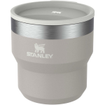 Stapelbarer Thermobecher mit doppelwandigem Edelstahl 295 ml Stanley farbe grau
