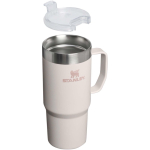 Thermobecher mit spritzgeschütztem Deckel und Doppelwand 473 ml Stanley farbe hellrosa