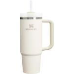 Stanley Thermobecher 890 ml mit Drehdeckel und wiederverwendbarem Trinkhalm farbe beige