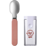 Klappbarer Löffel mit Schutzetui, BPA-frei Mepal farbe rosa Ansicht mit Tampondruck