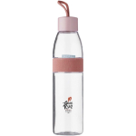Auslaufsichere Trinkflasche mit integriertem Bügel 700 ml Mepal farbe rosa Ansicht mit Tampondruck