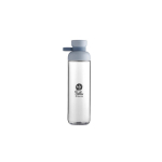 Trinkflasche mit auslaufsicherem Klappdeckel 900 ml Mepal farbe blau Ansicht mit Tampondruck