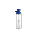 Trinkflasche mit auslaufsicherem Klappdeckel 900 ml Mepal farbe pastellblau Ansicht mit Tampondruck