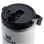 Stanley Thermobecher 890 ml mit auslaufsicherem Klapptrinkhalm farbe weiß Detailansicht 1