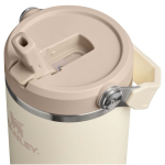 Stanley Thermobecher 890 ml mit auslaufsicherem Klapptrinkhalm farbe beige Detailansicht 1