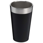 Stapelbarer Thermobecher mit Vakuumisolierung 470 ml Stanley farbe schwarz zweite Rückansicht
