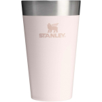 Stapelbarer Thermobecher mit Vakuumisolierung 470 ml Stanley farbe hellrosa