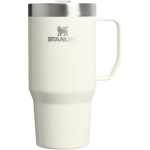 Thermobecher aus Edelstahl mit spritzgeschütztem Deckel 710 ml Stanley farbe beige