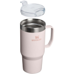 Thermobecher aus Edelstahl mit spritzgeschütztem Deckel 710 ml Stanley farbe hellrosa zweite Ansicht