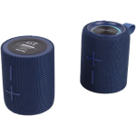 Teilbarer 2-in-1-Lautsprecher mit Raumklang 30 W Prixton farbe blau zweite Ansicht