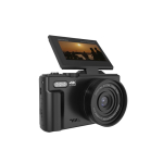 Prixton Digitalkamera 64 MP mit klappbarem 3-Zoll-IPS-Display farbe schwarz zweite Ansicht
