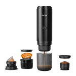Tragbare Espressomaschine mit Akku, 15 bar, 80 ml Prixton farbe schwarz zweite Ansicht