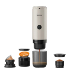 Tragbare Espressomaschine mit Akku, 15 bar, 80 ml Prixton farbe beige zweite Ansicht