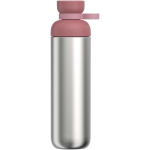 Trinkflasche aus Edelstahl mit zwei Öffnungen und auslaufsicherem Deckel 900 ml Mepal farbe rosa zweite Vorderansicht