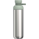 Trinkflasche aus Edelstahl mit zwei Öffnungen und auslaufsicherem Deckel 900 ml Mepal farbe apfelgrün zweite Vorderansicht