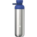 Trinkflasche aus Edelstahl mit zwei Öffnungen und auslaufsicherem Deckel 900 ml Mepal farbe pastellblau Druckansicht des Logos 2