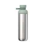 Trinkflasche aus Edelstahl mit zwei Öffnungen und auslaufsicherem Deckel 900 ml Mepal Ansicht mit Druckbereich