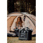 Tragbare Kühltasche mit Rollverschluss und Isolierung Nordic Drift 22 L farbe schwarz Lifestyle-Bild 2