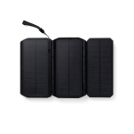 Faltbare Solar-Powerbank mit Schnellladung Nordic Drift Titan 10000mAh farbe schwarz zweite Ansicht