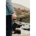 Faltbare Solar-Powerbank mit Schnellladung Nordic Drift Titan 10000mAh farbe schwarz Lifestyle-Bild