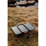 Faltbare Solar-Powerbank mit Schnellladung Nordic Drift Titan 10000mAh farbe schwarz Lifestyle-Bild 3