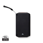 Faltbare Solar-Powerbank mit Schnellladung Nordic Drift Titan 10000mAh farbe schwarz